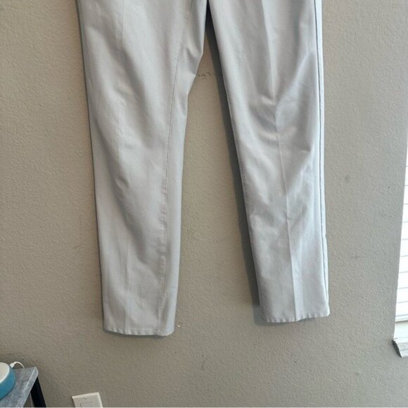 Dunning Golf Pants Gray Flat Loose Dry Fitting Performance Mens Size 30 x 30 - Picture 4 of 10